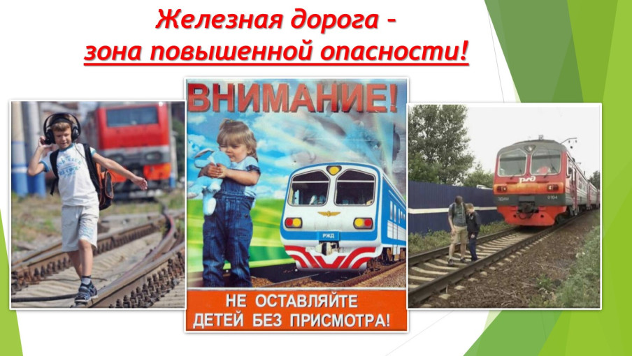 Железная дорога - зона повышенной опасности! Железная дорога - зона повышенной опасности!.